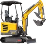 2 TON TYPHON TERROR XIX STORM – Mini Excavator with Kubota D902 Engine, Boom Swing & Canopy