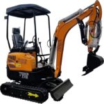 2 TON TYPHON TERROR XVIII – Mini Excavator with EPA-Certified Kubota Diesel Engine
