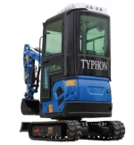 2025 TYPHON TERROR XVII Prestige – 2 Ton Mini Excavator with EPA-Certified Kubota D902 Engine