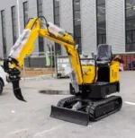 TYPHON TERROR X STORM Mini Excavator 1Ton Trench Digger with Canopy & Thumb