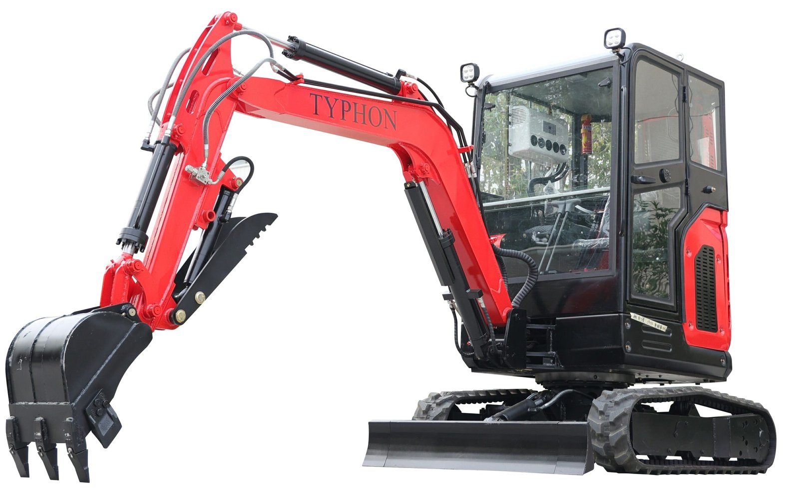 TYPHON TERROR X2 – 2.7 Ton Mini Excavator with Perkins 403J-11 EPA Diesel Engine | Full Cabin | Boom Swing TYPHON TERROR X2 – 2.7 Ton Mini Excavator with Perkins 403J-11 EPA Diesel Engine | Full Cabin | Boom Swing